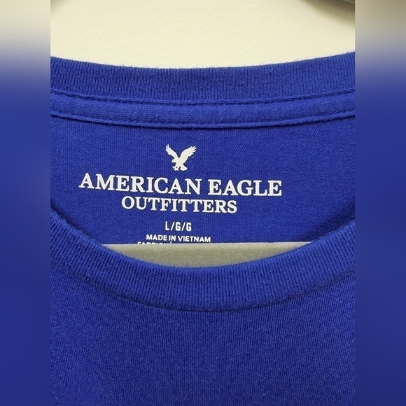 American Eagle men's logo tee Large - Picture 2 of 3